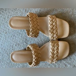 Braided sandals